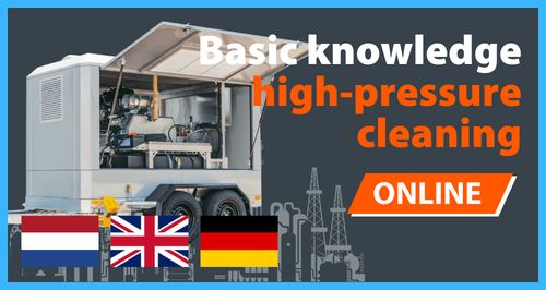 Basic knowledge high-pressure cleaning online course (NL/EN/DE)